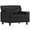 Black + Width 37", variant on vidaXL Sofa Chair Upholstered Single Sofa Armchair for Living Room Velvet
