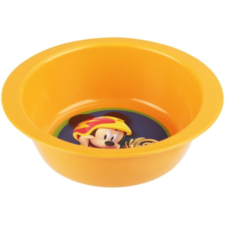 Disney Mickey Mouse Toddler Bowl Orange