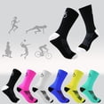 thumbnail image 5 of Ankishi Bike Socks Mens Cycling Sweat-Wicking Breathable Athletic Crew Socks Sports Gear Accessories for Running Fitness, 5 of 6