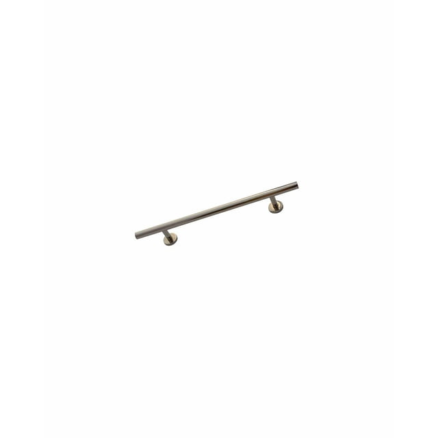 Cabinet Handle Pull Round Bar 5″ – Solid Brass Cabinet Pull with 3″ Centre to Centre Mounting – Brushed Brass, Polished Nickel, Satin Nickel