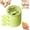 Green-a, variant on Flower-Shaped Silicone Ice Cream Mold with Sticks,Reusable Ice Cream Easy Release Ice Pop Maker Mold,Popsicles Molds Ice CreamsSilicone Texture Dessert Supplies,Homemade DIY Frozen Treats