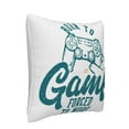 thumbnail image 3 of LNWH Relax Gamepad Throw Pillow Covers, Square Soft Linen Decorative Pillow Cases, 18"x18", 3 of 8