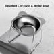 thumbnail image 5 of Antivomiting cat bowl – Stainless steel tilted feeding bowl for kittens and cats, 5 of 5