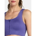 thumbnail image 5 of Avia Women's Medium Support Zip Front Sports Bra, Sizes S-XXXL, 5 of 6