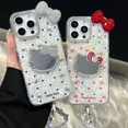 thumbnail image 5 of Cute Cartoon Sanrio Hello Kitty Phone Case For iPhone 16 15 14 13 12 Pro Max Hard Cover Xmas Birthday Gift, 5 of 11