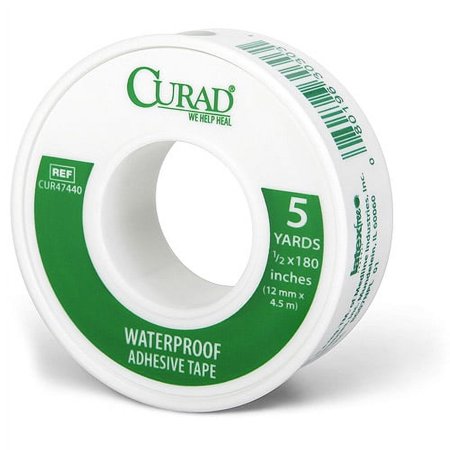TAPE,WATERPROOF,CURAD,1/2X5YDS