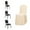 Beige, variant on BalsaCircle Burgundy Solid Stretch Scuba Fitted Banquet Chair Cover Wedding Slipcovers Party Catering Event Decorations Supplies