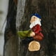 thumbnail image 2 of Estatua de jardín Gnome, alimentador de aves de escultura de Gnomo Elf Afortunado Sencillez, 2 of 3