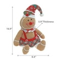 thumbnail image 3 of Gingerbread Baker Girl Plush Sitter, 3 of 3