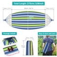 thumbnail image 3 of Hamaca MOSFiATA portátil para camping 250 kg 320G lona verde claro, 3 of 7