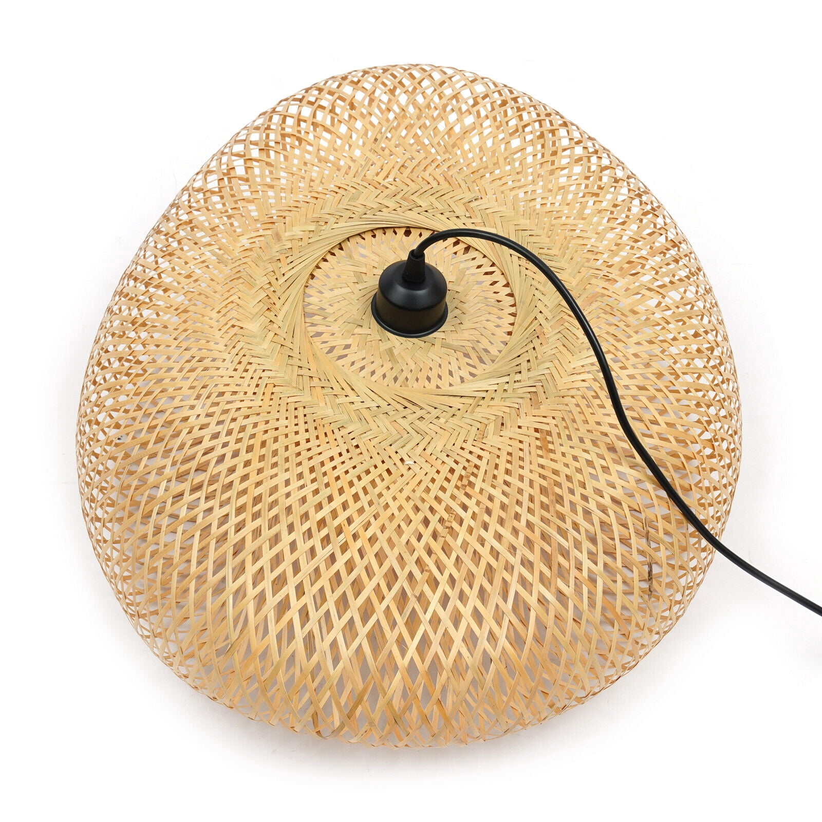 Wide Voltage Ceiling Light, Bamboo Woven Ceiling Light, Ceiling Mounted Light for Kitchens, Living Rooms, Bedrooms, Balconies, Bars