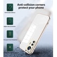 thumbnail image 5 of Compatible with Xiaomi Redmi Note 12S Case for Women, Ultra Soft Shockproof Cute Plating Electroplate Protective Case TPU Bumper Phone Case for Redmi Note 12S (White), 5 of 13