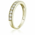 thumbnail image 2 of Vir Jewels 1/2 CTTW Diamond Wedding Band with Milgrain 14K Yellow Gold Prong Set Size 7.5 Female Adult, 2 of 6