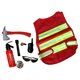 thumbnail image 1 of disfraz de bombero,Trajes de disfraces de bombero Accesorios para juegos de rol,Juego de disfraces de disfraces,juguetes de bombero 3 4 5 6 7,Disfraz Disfraz Niños Niños Niñas Juego de, 1 of 9