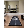 thumbnail image 2 of Matsmiths Eat Sleep Sweat Repeat Cycle Exercise Mat Large in Gray, 2 of 3