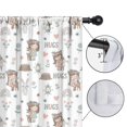 thumbnail image 4 of Blackout Kids Curtains,White Forest Girl Pattern Childrens Insulated Curtains Set Of 2,Bedroom Essentials,Toddler Room Decor 42"x63", 4 of 5