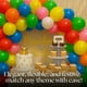 thumbnail image 3 of Globos de Látex Monty 100 pcs Arcoíris 7" Multicolor, 3 of 9