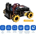 thumbnail image 4 of Robot Kit with 3MP Camera, Robotics Kit for Kids Ages 8&ndash;12 12-16 Compatible with Arduino & Scratch, App & Remote Control, STEM Toys Coding Robot Ki, 4 of 7