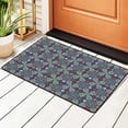 thumbnail image 1 of Damask Colorful Leaves Rugs Doormat, Non-Slip Machine Washable Carpets Floor Door Mat , 36" x 24", 1 of 7