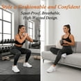 thumbnail image 5 of Nibconce 3D Cellulite Leggings, Womens High Waist Compression Resistance Band Leggings, 5 of 6