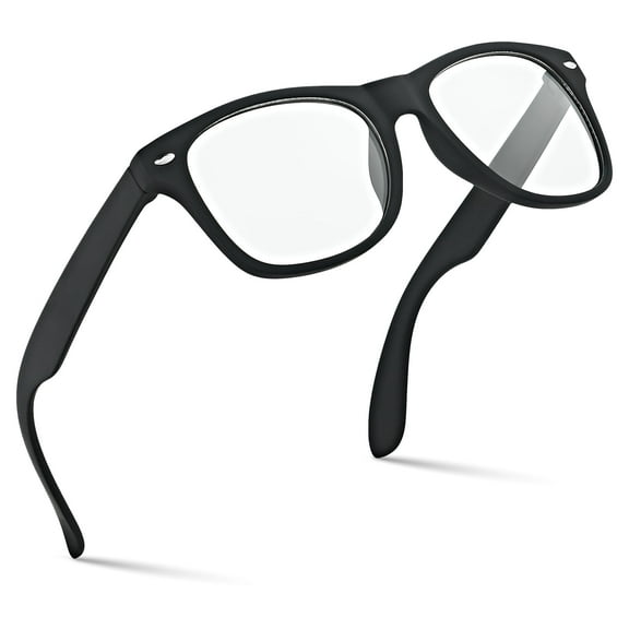 Kids Nerd Costume Clear Lens Non-Prescription Fake Glasses for Children Boys Girls Age 3-10