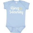 thumbnail image 3 of Inktastic Ringbearer Ring Security White Text Boys or Girls Baby Bodysuit, 3 of 5