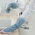 thumbnail image 3 of Reusable Household Gloves, Rubber Dishwashing gloves, Extra Thickness, 3 of 5