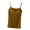 WRQT1-Yellow, variant on Meichang Spaghetti Strap Tank Tops for Women Built in Bra Loose Sleeveless Cami Shirts Basic Solid Soft Comfy Sleepwear Camisoles