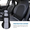 thumbnail image 4 of Simple Car Seat Covers Breathable Cloth for Car Use 4Pcs Set, 4 of 5
