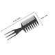 thumbnail image 2 of unbranded 1Jgo Kit De Y Herramientas De Peluquería Negras Para Corte Y Estilo Con Material Premium, 2 of 8