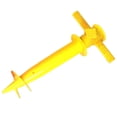 thumbnail image 3 of de pesca Soporte para sombrilla con punta Ancla Verano Práctico Inserto duradero Enchufe Soporte para sombrilla para Parque Césped Amarillo, 3 of 8