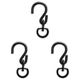 thumbnail image 2 of 3 Pcs Swivel Plant Hanger Pots Hooks Heavy Duty Hanging Plant Hook 360 Degrees Swivel Metal Hooks for Indoor and Outdoor, 2 of 8