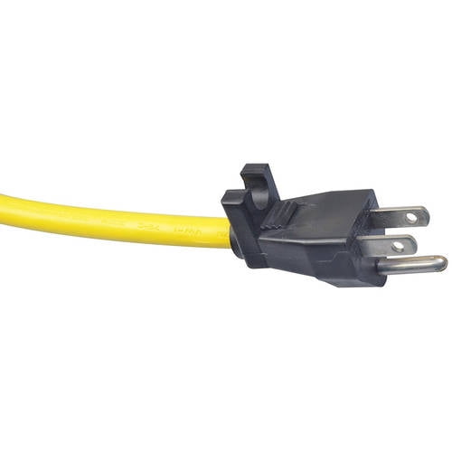 Yellow Jacket 5148 Yellow 8-Outlet Metal Power Block with 2.4A USB Ports and Debris Covers