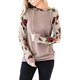 thumbnail image 1 of Sudadera con capucha floral para mujer Sudadera de manga larga con cordón Casual Pullover Tops Sudaderas con bolsillos Adepaton WMZY-684-3, 1 of 1