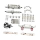 thumbnail image 5 of Piezas de coche RC a escala 1:16 para C14 C24 Kit de piezas de metal de coche RC multiusos ligero para Fy003-5A para piezas de coche de control remoto Plata, 5 of 7