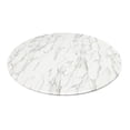 thumbnail image 2 of Aron Living Rose 40" Round Artifical Marble and Metal Dining Table in Gold, 2 of 4