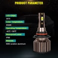 thumbnail image 4 of For Ford Explorer 2016 2017 2018 2019 Combo LED Headlight + Fog Light Bulbs, 4 of 17