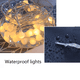 thumbnail image 3 of Guirnalda de luces LED de 19,6 pies con 40 luces LED, funciona con pilas, decoración para fiestas, bodas y jardines, 3 of 5