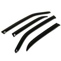 TuningPros WV-753 Window Visor For 2009-2017 Volvo XC60 - Outside Mount 4 Pcs Set