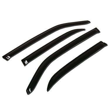 TuningPros WV-753 Window Visor For 2009-2017 Volvo XC60 - Outside Mount 4 Pcs Set