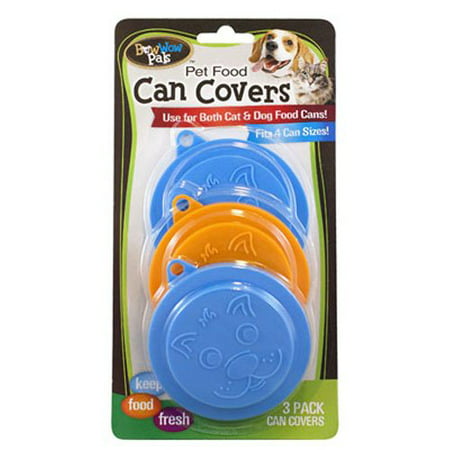 Bow Wow Pet Food Can Covers, 3-Pack