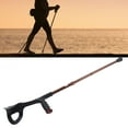 thumbnail image 1 of Walking Cane, Folding Walking Stick Forearm Adjusting  For Hiking Brown,Blue, 1 of 8