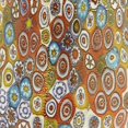 thumbnail image 5 of GlassOfVenice Murano Glass Golden Quilt Millefiori Pitcher / Carafe, 5 of 6