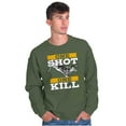 thumbnail image 5 of Hunters One Shot Buck Hunting Unisex Plus Size Sweatshirt Brisco Brands 5X, 5 of 6