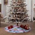 thumbnail image 6 of Balery Bees And Daisies Striped Printed Christmas Tree Skirt , Merry Christmas Party Christmas Tree Decoration,Adjustable Tree Skirt-30", 6 of 8