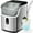 Stainless Silver, variant on Havato Nugget Portable Ice Maker Highly Efficient Ice Production, 33 lbs/24 Hours, Self-Cleaning, Easy to Operate, Ideal Pellet Ice Maker for Home/ Kitchen/ Office/ Party - Black