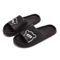 thumbnail image 2 of XINPING Bathroom Slippers for Women Men, Soft Thick Non Quick Drying Breathable Slides, Portable EVA Footwear for Travel, Bathroom, Pool, Daily Casual Wear, 2 of 5