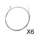 thumbnail image 1 of 6x Cuerda de Material Acero de Alambre de Material Acero Suave de Guitarra Eléctrica Tono Cálido Y Penetración Estable Acerca de 11 X Cm, 1 of 7