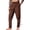 Brown_#14, variant on Men's Ankle Banded Pants Medieval Viking Navigator Pirate Costume Trousers Renaissance Gothic Pants Black M