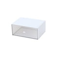 thumbnail image 4 of Box Organizer Storage Drawer Shelf Cosmetics Brush Lipsticks Nail Dressing Makeup Case Table Sorting Rack Supplies White Single Grid, 4 of 9